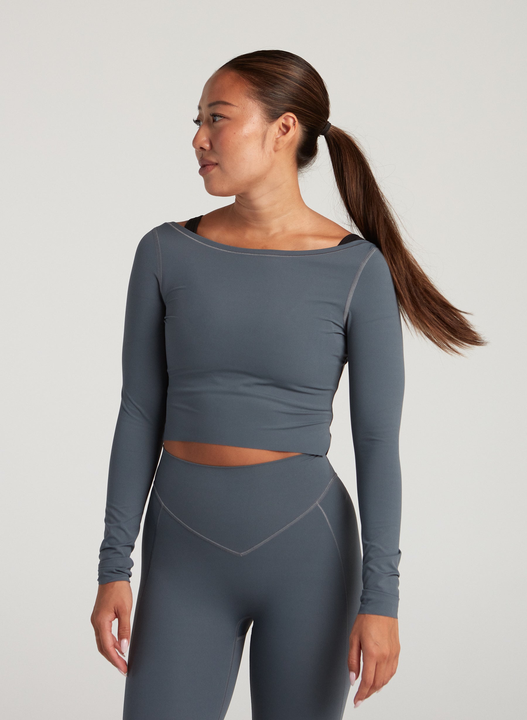 Class Basic Long Sleeve - Stone