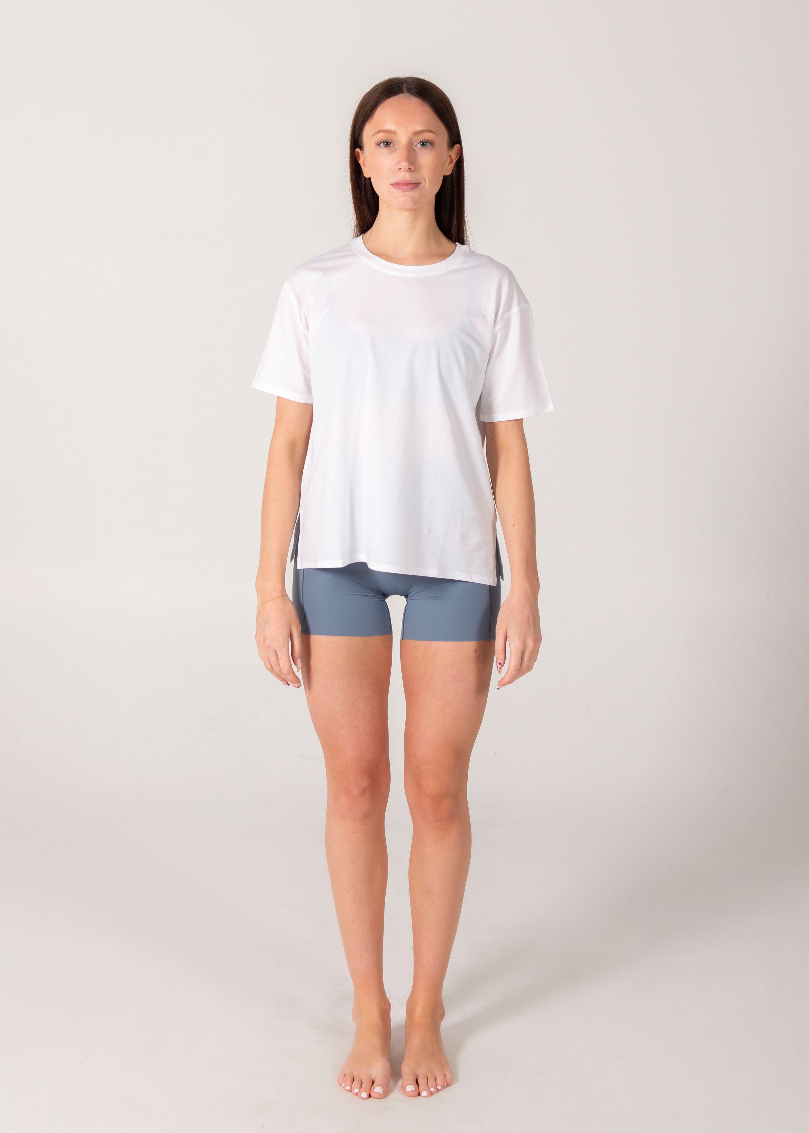 Boxy Tee - White