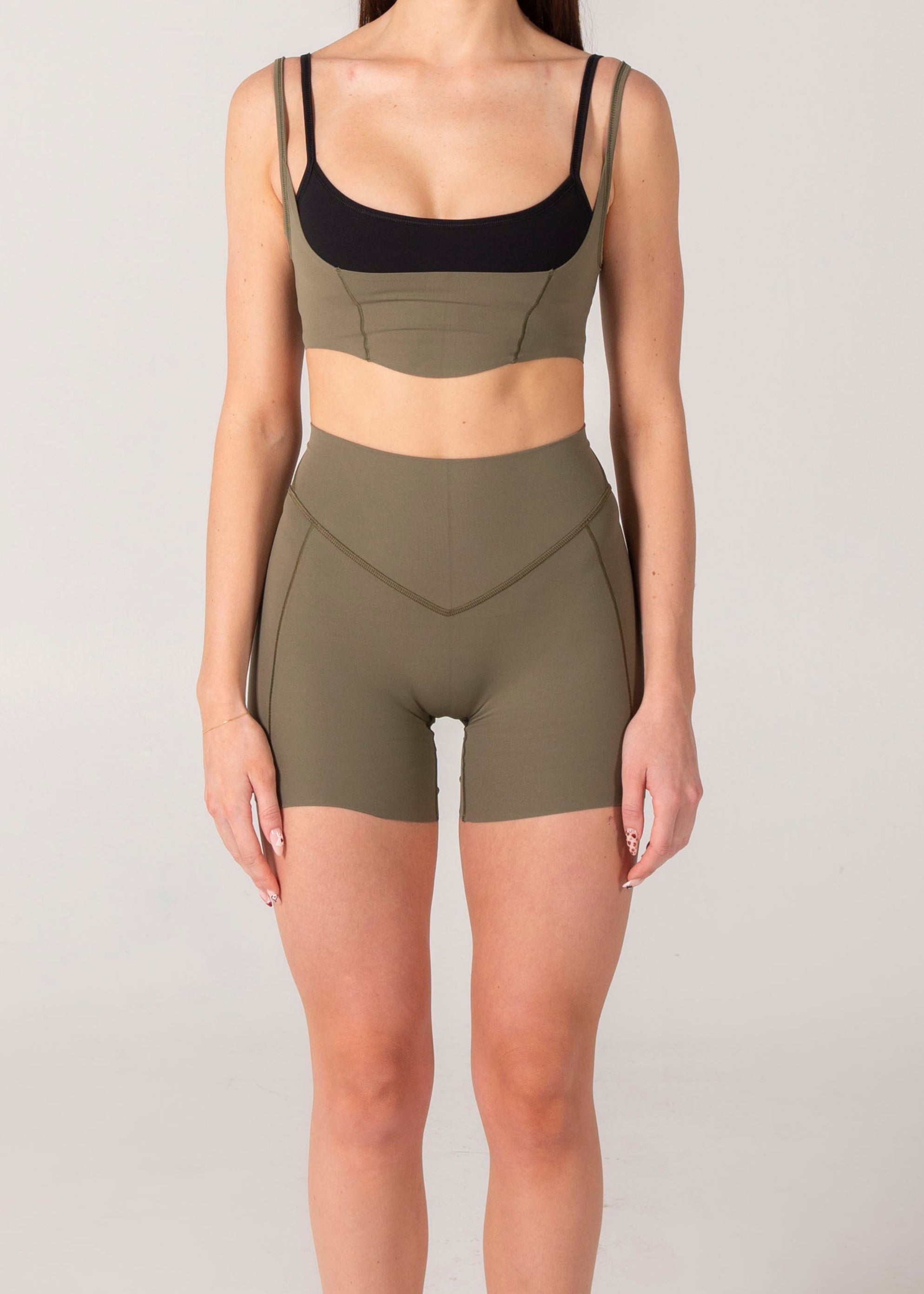 Corsettish Top - Olive