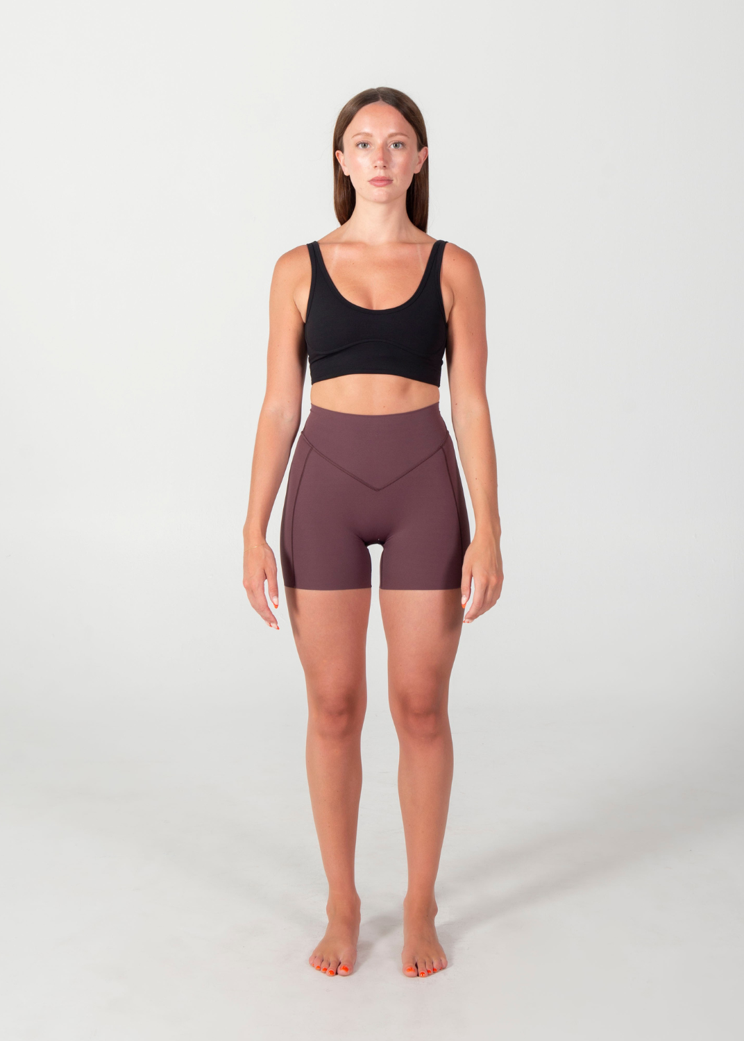 Studio Long Line Bra - Black