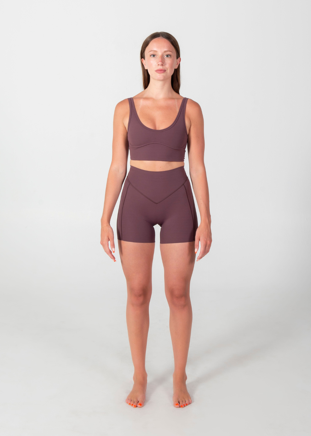 Studio Long Line Bra - Chianti