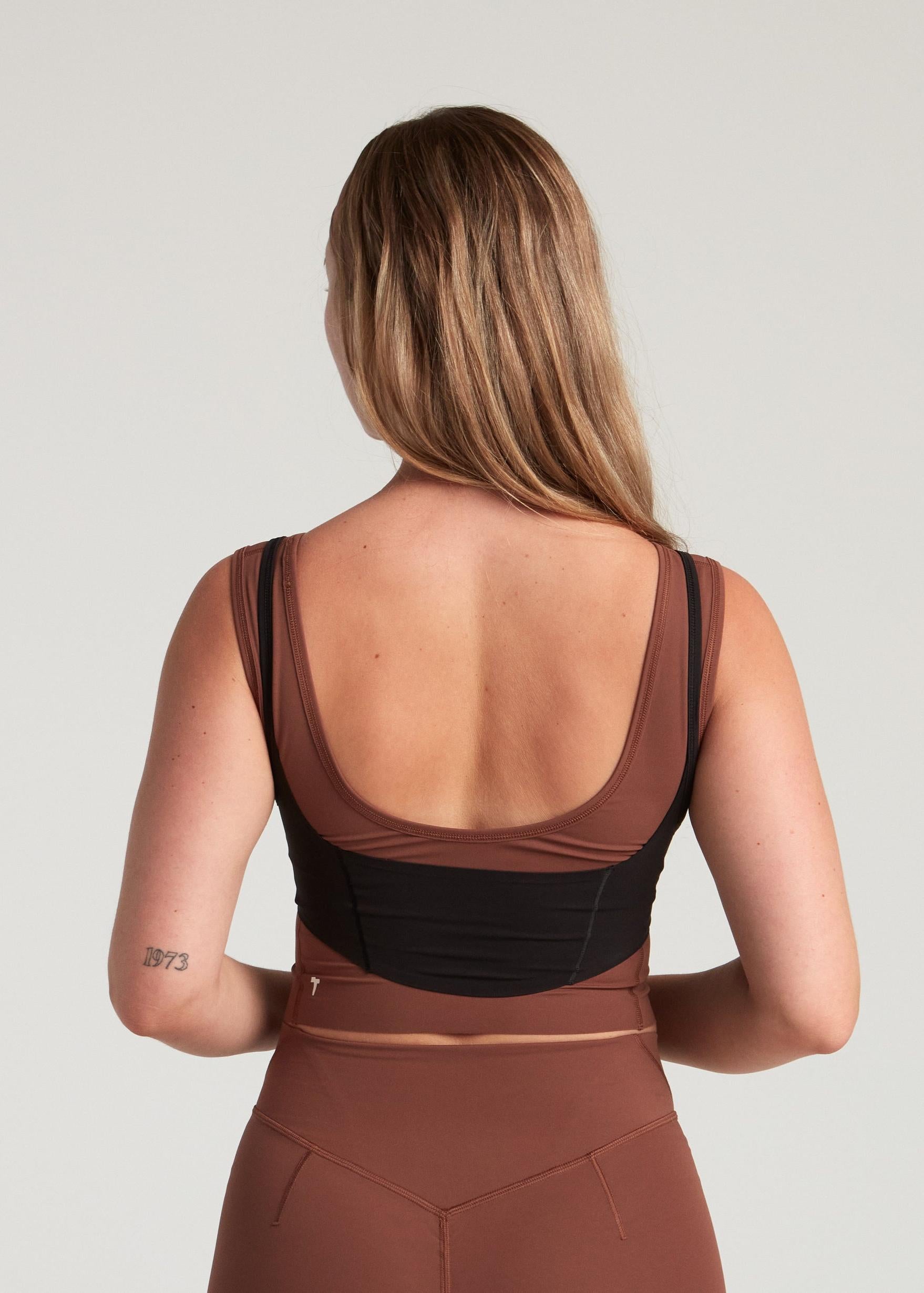 Corsettish Top - Black
