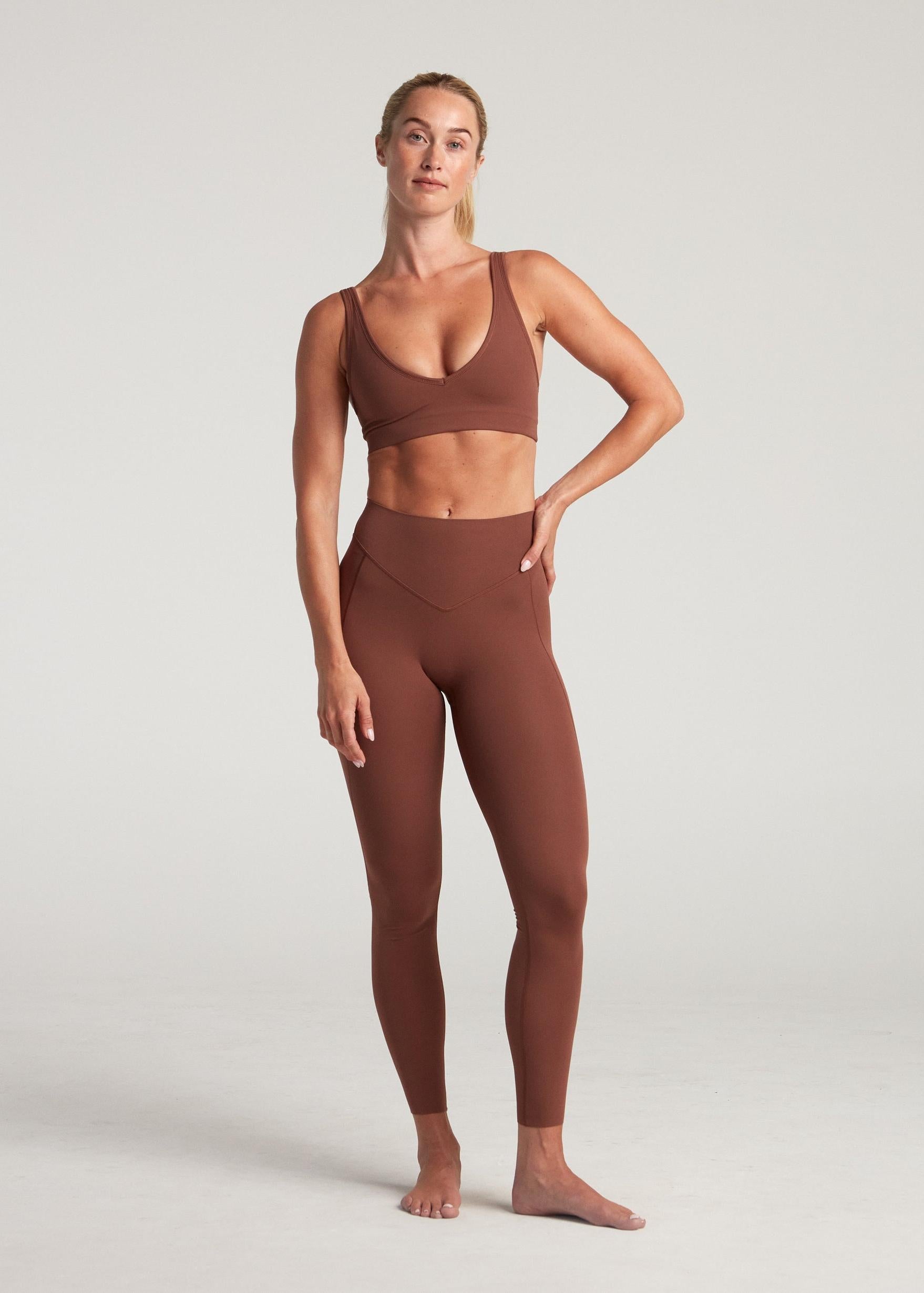 Plunge Bra - Mink
