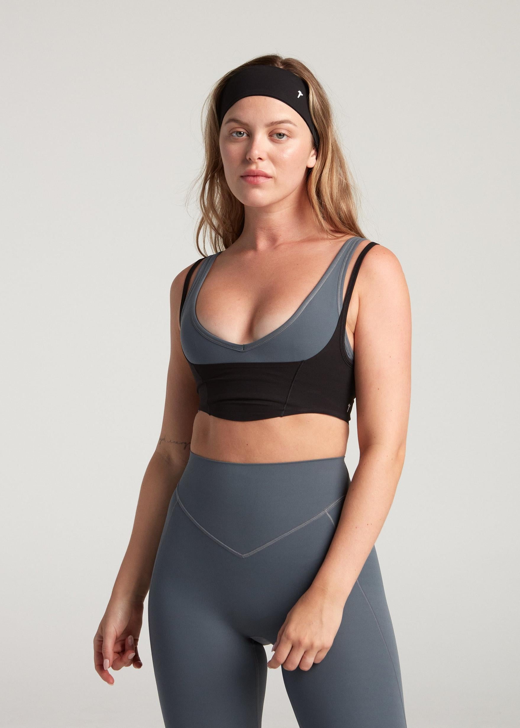 Plunge Bra - Stone