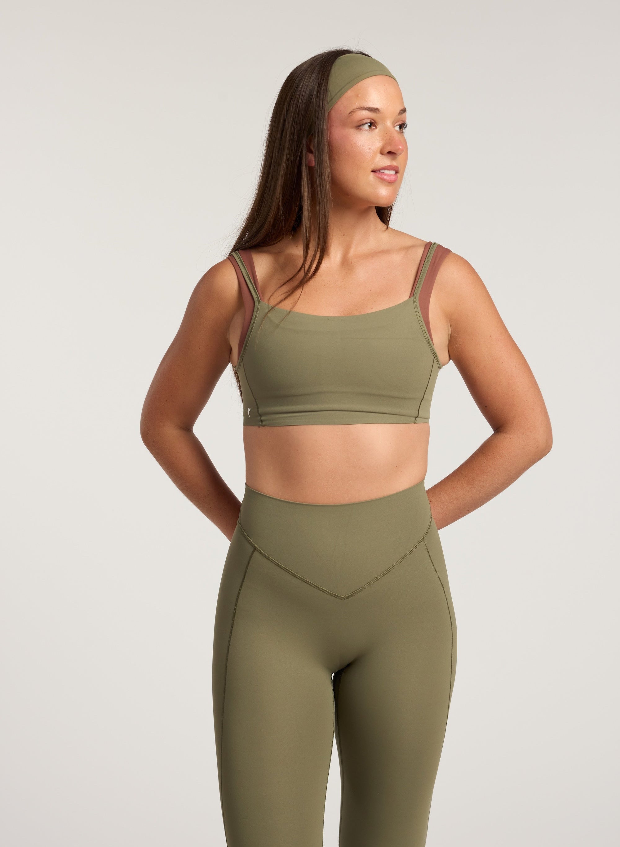 Corsettish Top - Olive