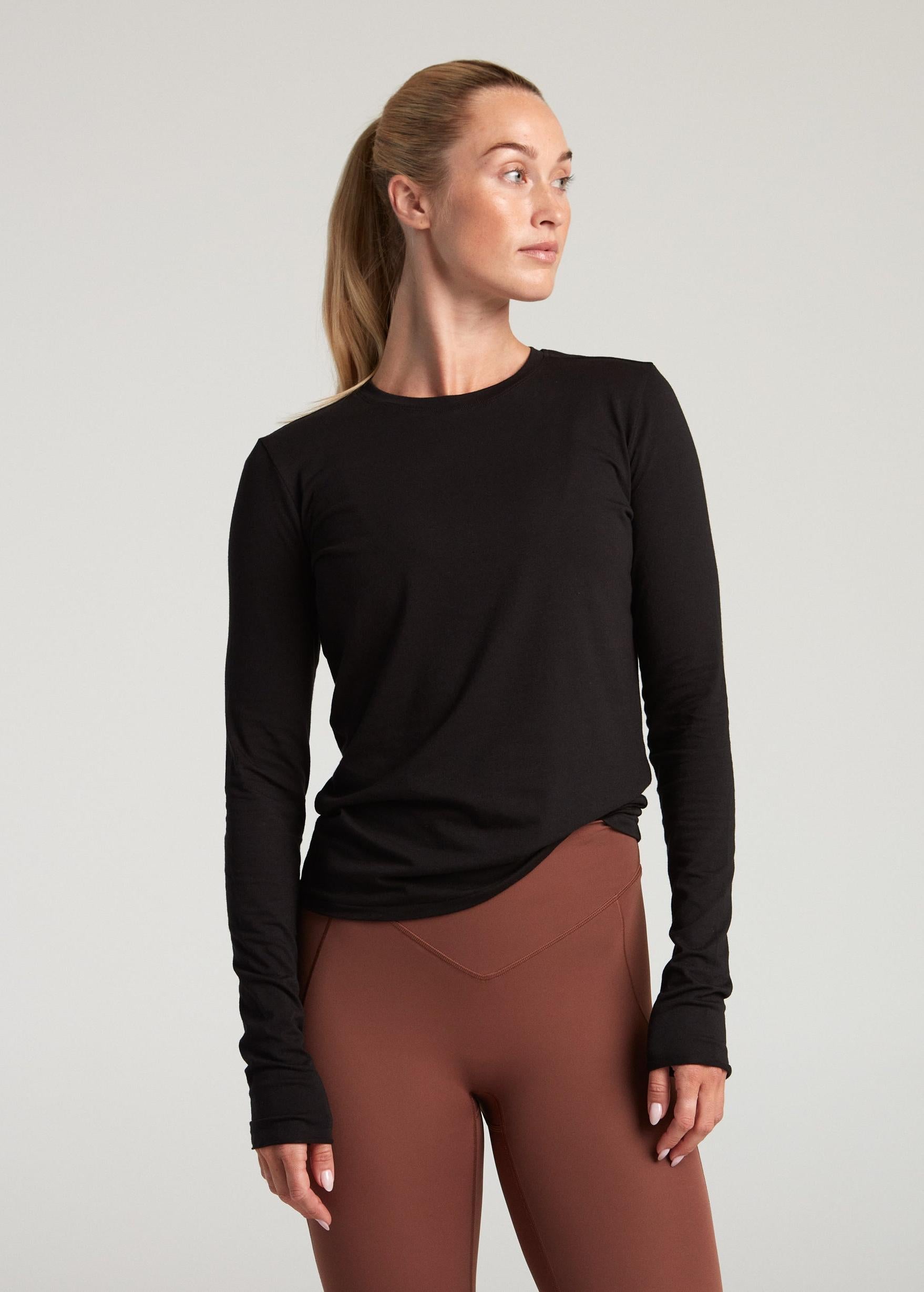 Long Sleeve Tee - Black