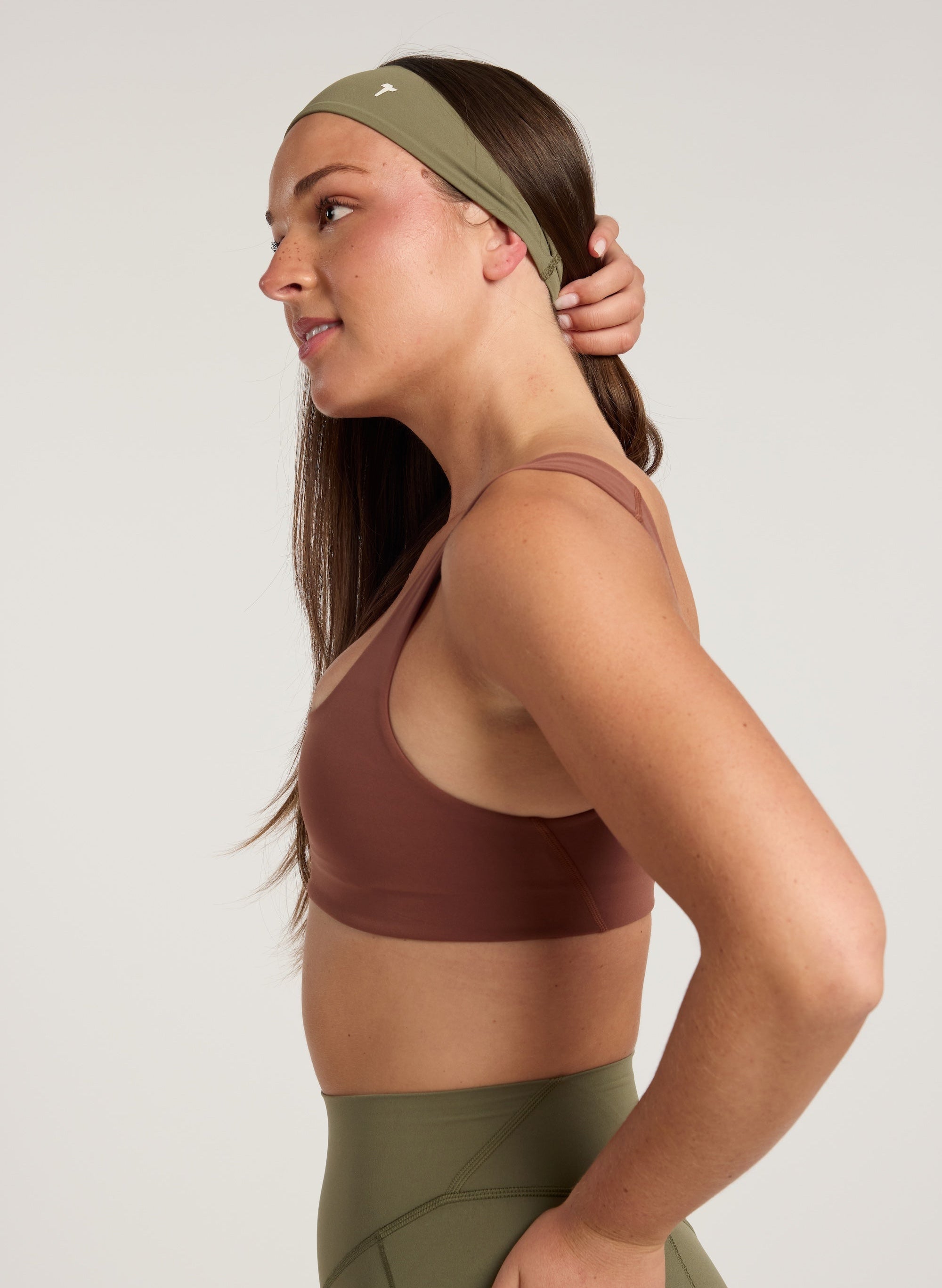 Tame the Mane Headband - Olive