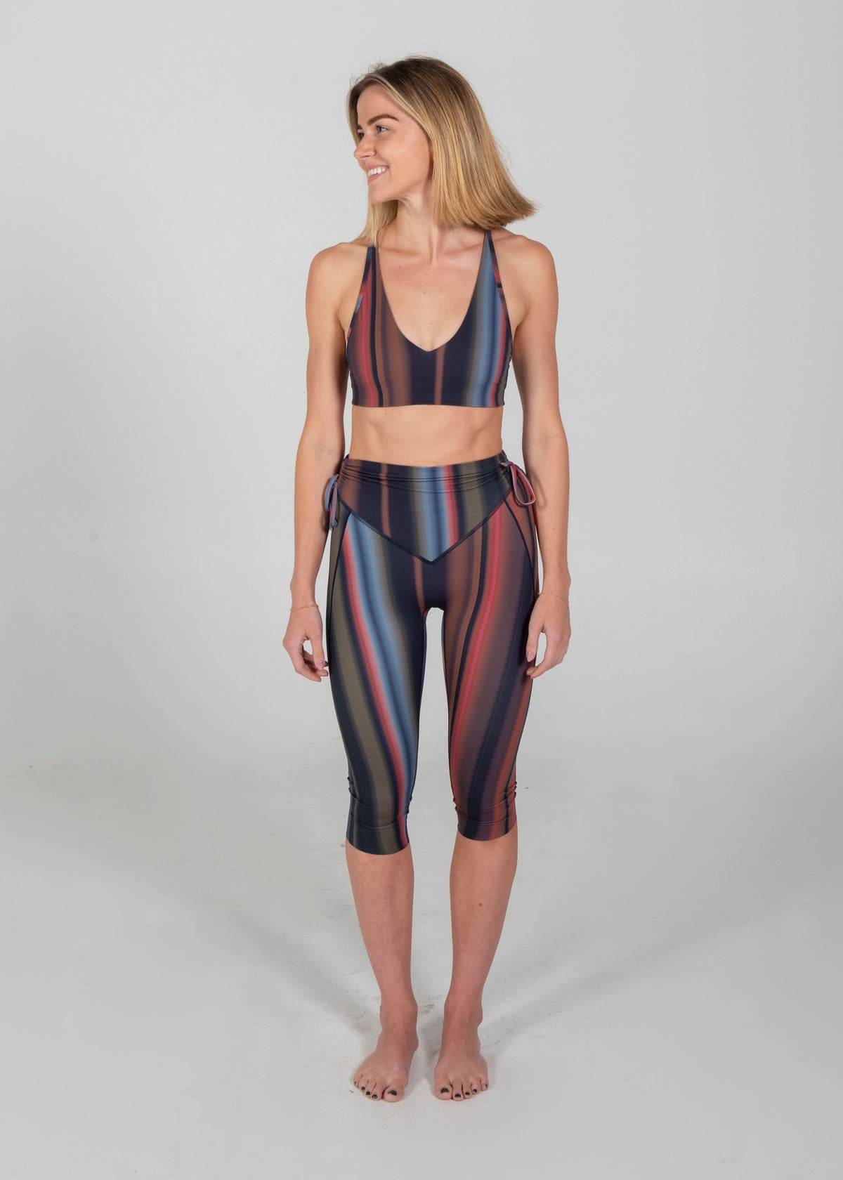 Meta Elevate Capri - Stripe