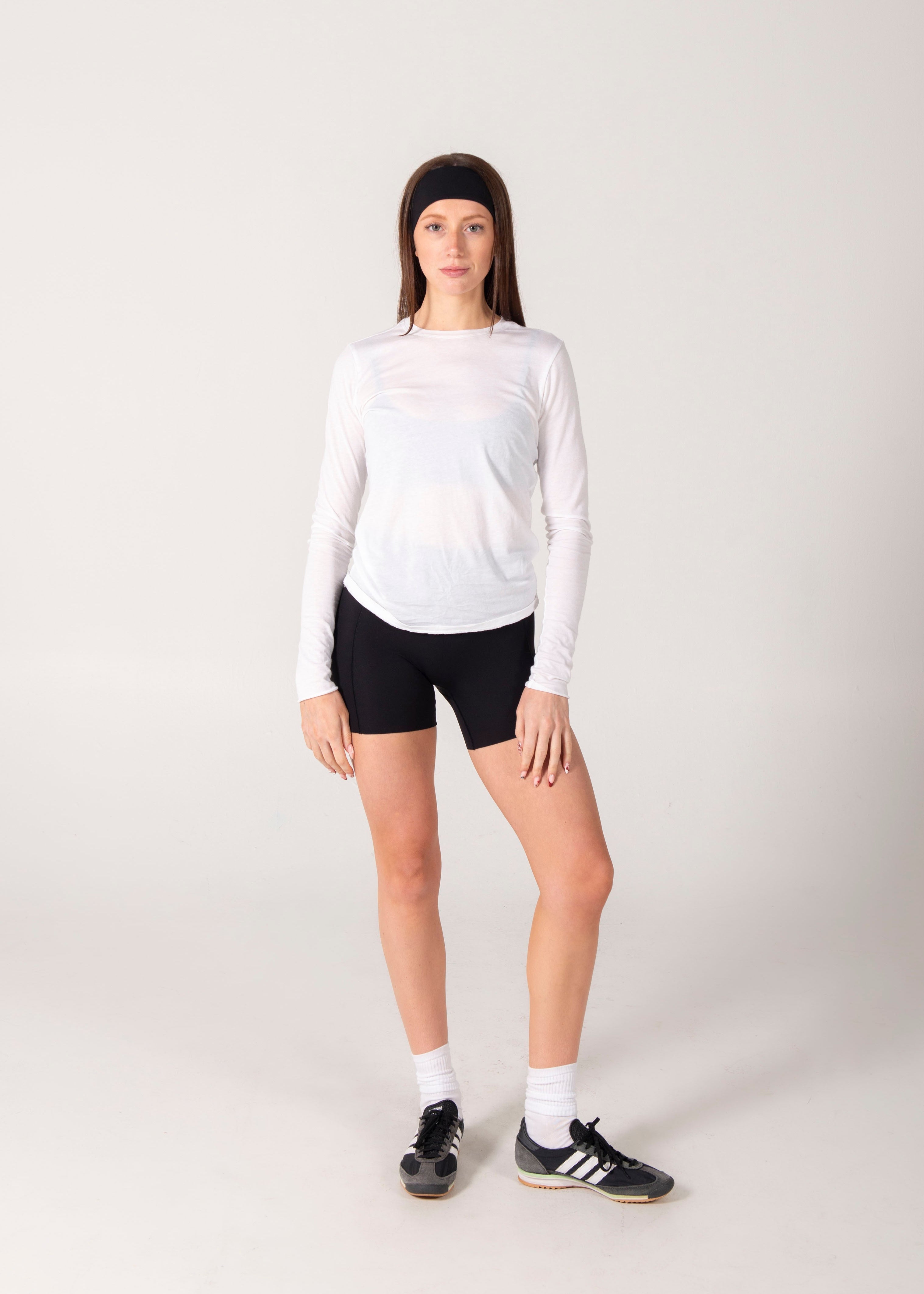 Long Sleeve Tee - White