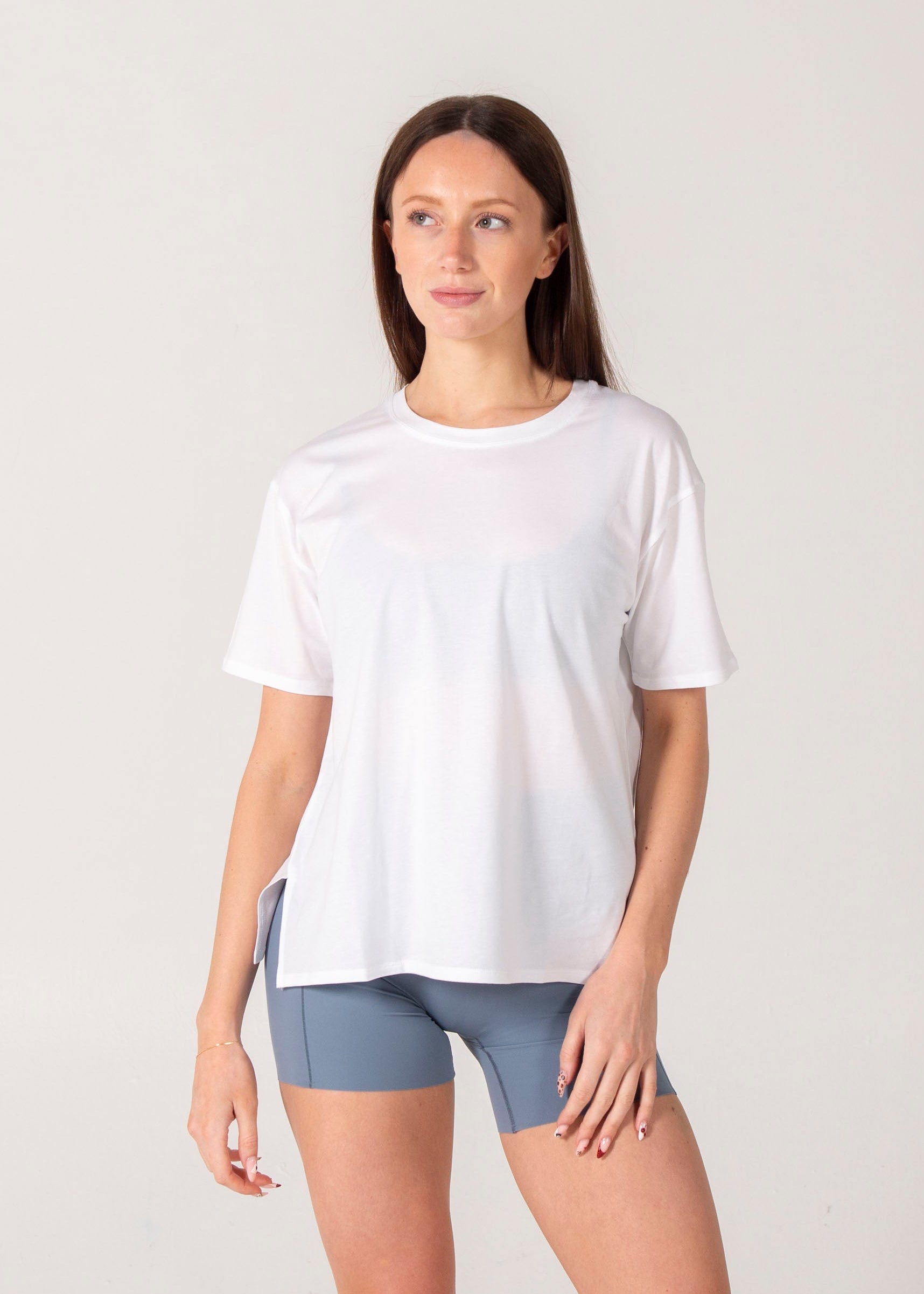 Boxy Tee - White