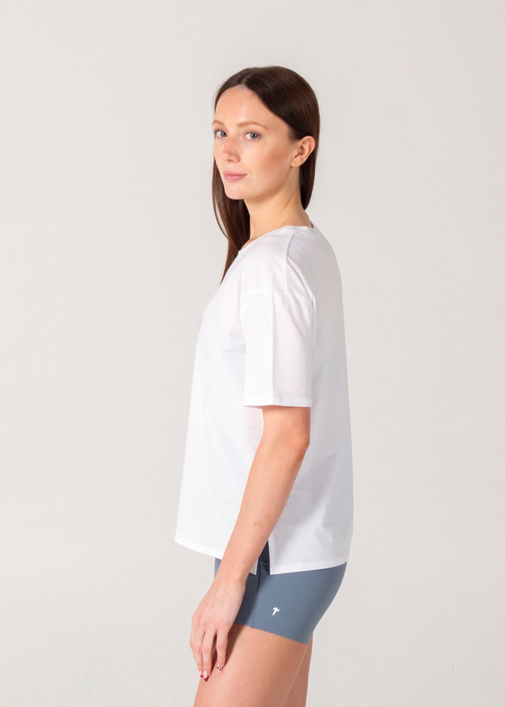 Boxy Tee - White